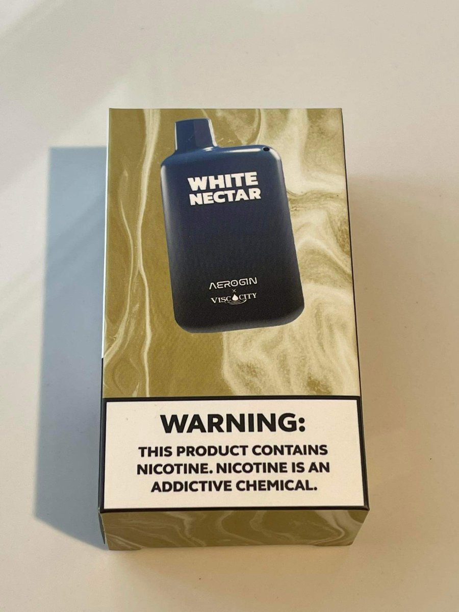 DISPOSABLE VAPE FOR SALE  Limited stocks only AEROGIN X VISCOSITY  5500 PUFFS FOR ONLY 410.00 each Available flavors: -White nectar -Mercedes  Dm me