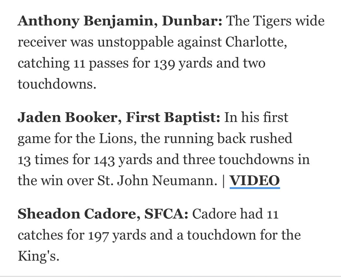 SFCAFootball's tweet photo. Another big game by @sheadon2424 https://t.co/gN22pf6xMI