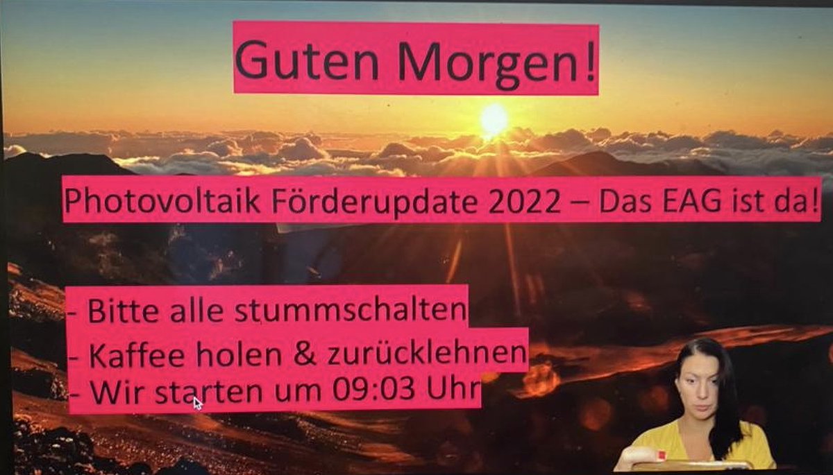 Dachgold's tweet photo. Falls ihr das Webinar letzte Woche verpasst habt, oder es euch noch einmal anhören wollt, dann könnt ihr euch unter dem Link in unserer Bio für das nächste Webinar am 18. Oktober 2022 anmelden!
https://t.co/ZBLLLi6eJJ https://t.co/vM5Z2GUY7s