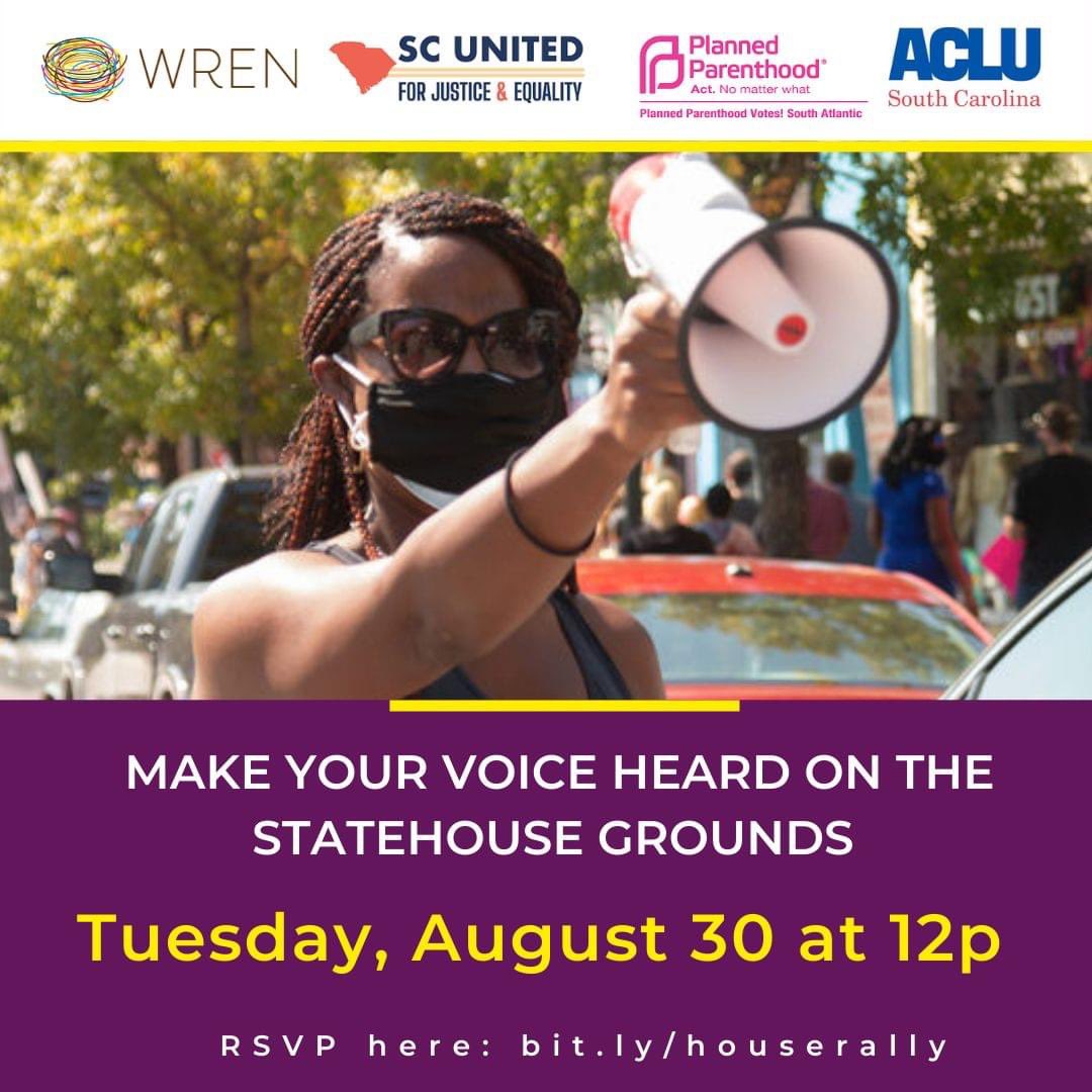 kharvey682's tweet photo. See you at the statehouse tomorrow, SC! https://t.co/zNNdlaIVlS