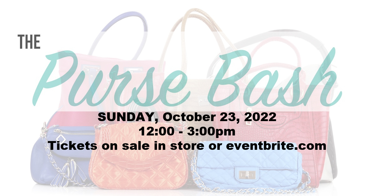 th_fashions's tweet photo. Next up on our agenda is the #PURSEBASH! You can buy your tickets at this link: https://t.co/Wco6jVNBSO... or save on the service fees and see Tracy at the shop to buy them in person! Tue - Sat 11-4pm. #fundraiser #treasurehousefashions #nonprofit https://t.co/Moj1qz1e6F