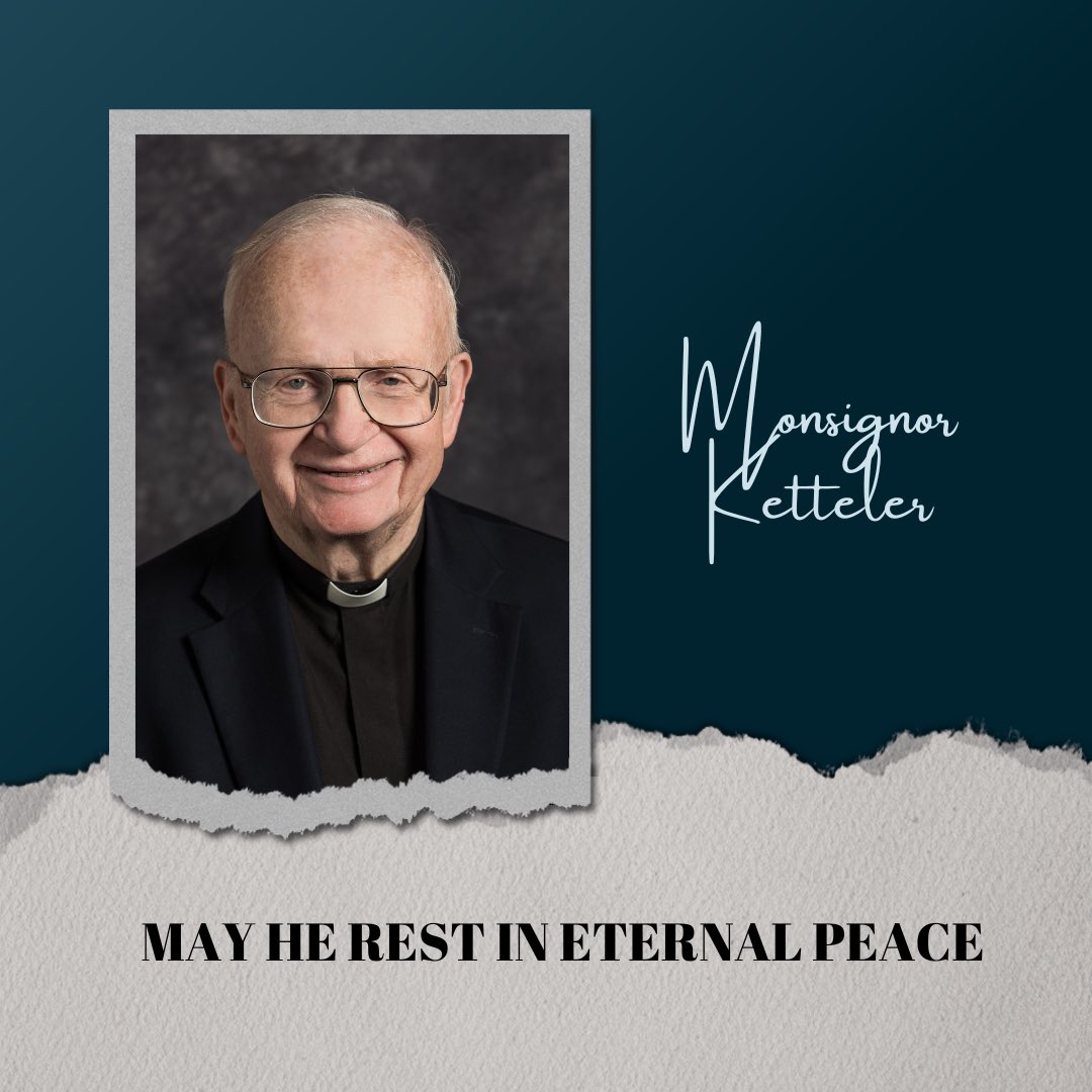 Saints_Ministry's tweet photo. We ask for prayers for the repose of Monsignor Ketteler’s soul. https://t.co/XCzwY6NR9y