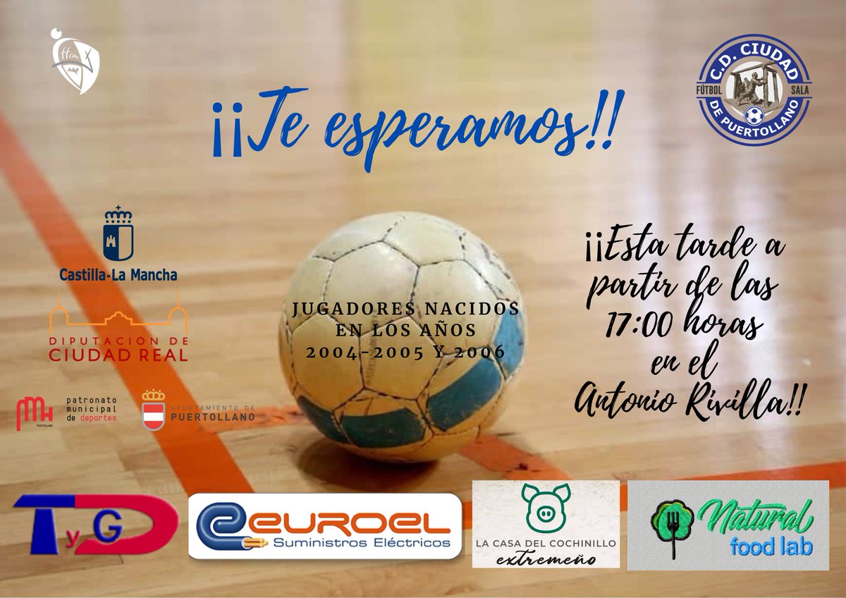 d_puertollano's tweet photo. 📣¿QUIERES JUGAR CON NOSOTROS? 📣📣

💜 Formación gratuita, ficha gratis y no abonas cuota mensual con nosotros 💜
🔊🔊ESTE ES EL MOMENTO 📃📃
😛NACIDOS EN: 2004, 2005, 2006 😉
📅 Lunes 29
🕔 17:00 h.
📍 Pabellón Antonio Rivilla 
#SomosUnClubConValores
#OrgullososDePuertollano https://t.co/rxHW3gyg3h