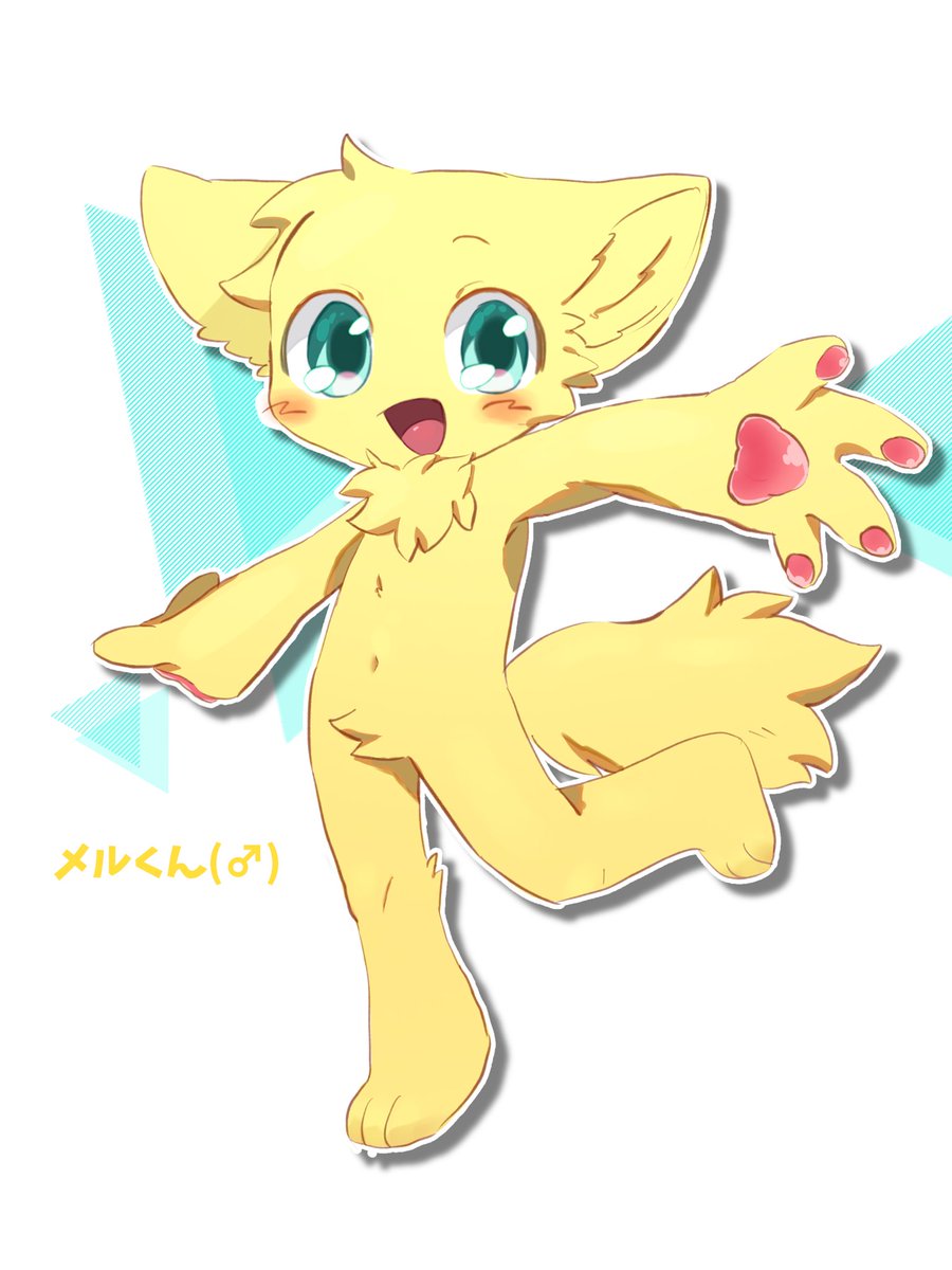 nrin_0's tweet photo. オリケモのメルくんです！
純粋無垢でちょっと真面目な男の子です！🐾 https://t.co/dGdGe7GXOU