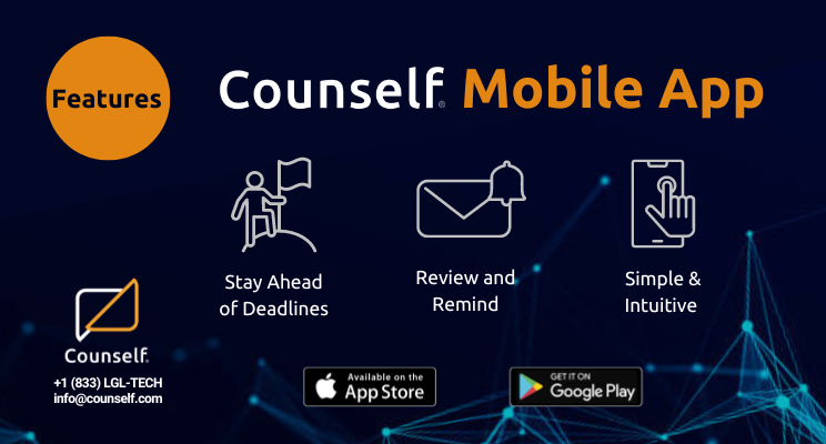 Counself_Inc's tweet photo. Check vendor profiles, review tasks and requests anytime, and manage your outside counsel at your fingertips with the Counself App. Download it now at the app store: https://t.co/LVdEYtgDEt and at the play store: https://t.co/i9B9qzfZUz
#Counself #vendormanagement #LegalOps https://t.co/NFaTL0jDNB