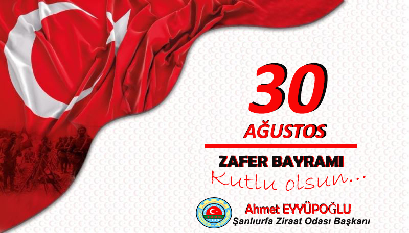 30 Ağustos Zafer Bayramı'nın 100'üncü yılı kutlu olsun. #30AğustosZaferBayramımızKutluOlsun