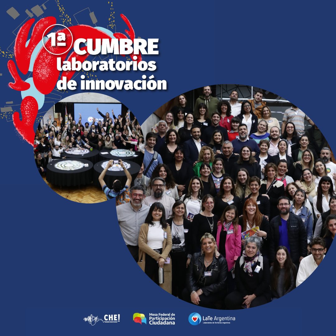 FederalLab's tweet photo. Enorme arranque de la 1º #CumbreLabsInnovacion en la Casa de Santa Fe junto a equipos de 
7 áreas gobierno nacional
8 provincias
16 municipios
6 universidades y +de 10 OSC
para armar juntos el #ColaboratorioFederal 🇦🇷 
de la #InnovacionPublica 
Si tdxs ponemos el💗#LaTeArgentina https://t.co/s0ypesAnPE