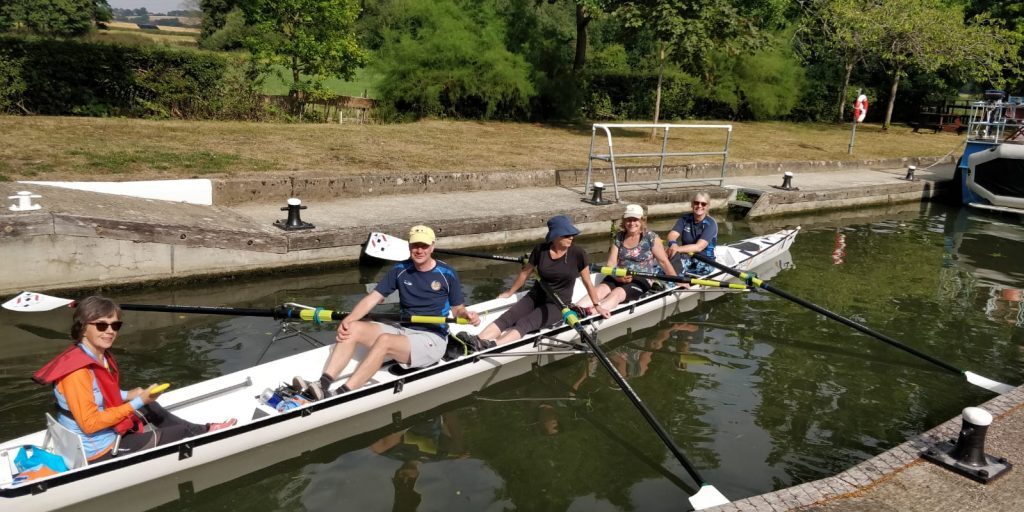 GoringGapBC's tweet photo. A brilliant and eventful long row to Wallingford https://t.co/4YpVYMOlSO

10 intrepid rowers made the trip to Wallingford. A fag packet estimate of 33km, made after looking at google maps without glasses, was reduced to 24km the day before so everyone set off feeling like Chris… https://t.co/ZQ4AqJ44jU