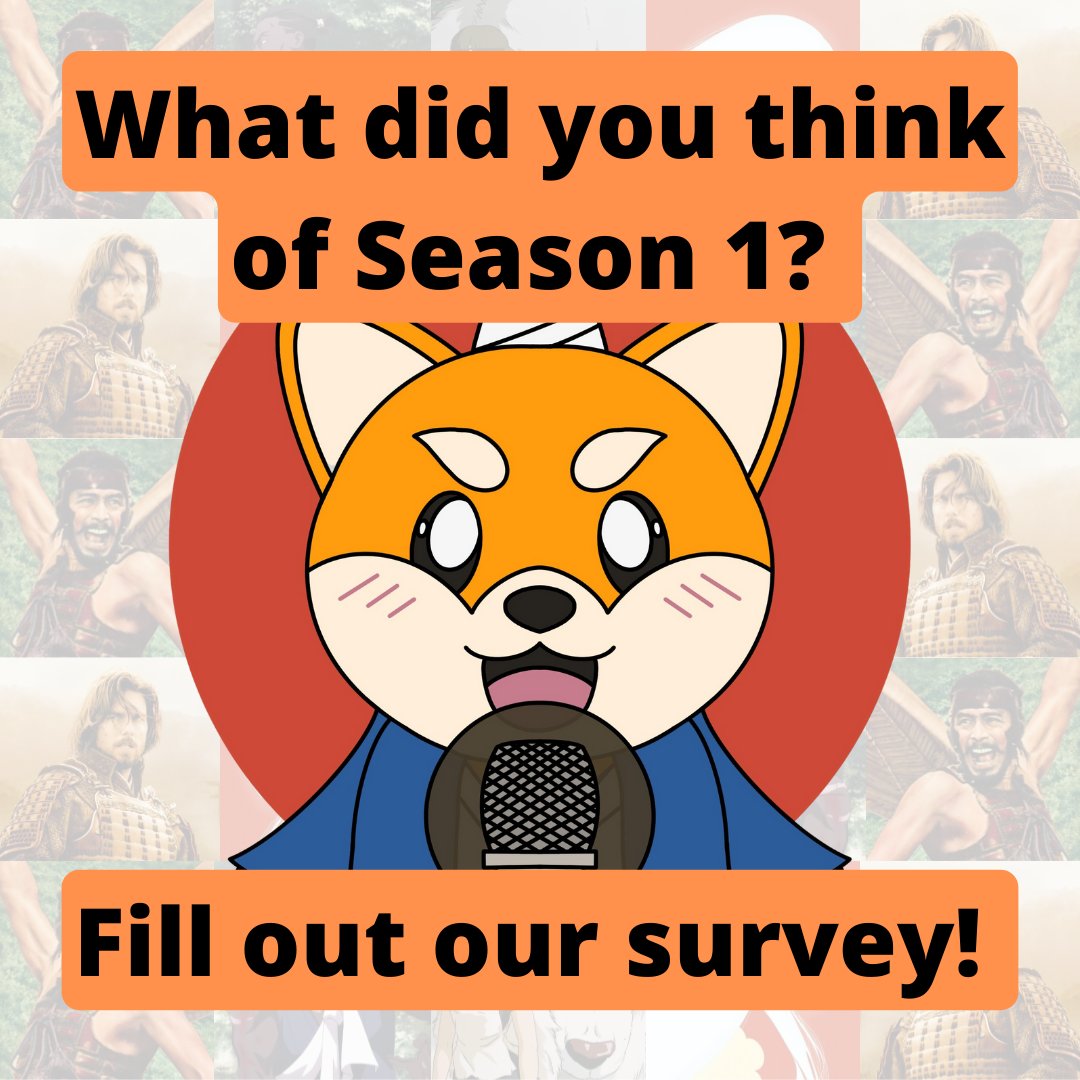 We hope you all enjoyed Season 1 with wonderful guests such as <a href="/AshBeardguy/">ASHTON 🇯🇲</a> <a href="/sequencepod/">Transformation Sequence</a> <a href="/SuuuperAnime/">Suuuper Anime Podcast</a> <a href="/japanarchives/">Japan Archives</a> <a href="/GetInTheMecha/">j ☀️</a> and super experts such as <a href="/paularcurtis/">Dr. Paula R. Curtis</a> &amp; <a href="/KaitlynUgoretz/">Dr. Kaitlyn Ugoretz @kaitlynugoretz.bsky.social</a>. We want to do better! Make us better by filling in our survey forms.gle/Kt8T9R4as8E3WL…