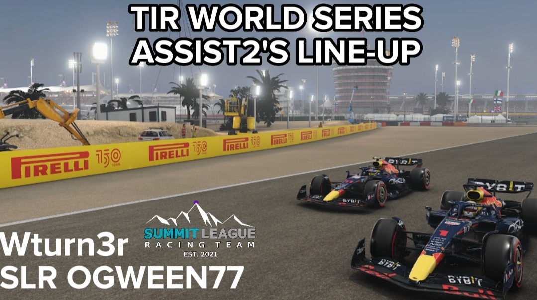 Summit League Racing Team (@slrt_official) on Twitter photo Round 1 of @TIR_WS Assist2's Tonight at the Bahrain International Circuit
Your Line-up for tonight ↙️
<a href="/Wturn3rr/">Will Turner</a>
@SLROgween77
#ReachTheSummit Round 1 of @TIR_WS Assist2's Tonight at the Bahrain International Circuit
Your Line-up for tonight ↙️
<a href="/Wturn3rr/">Will Turner</a>
@SLROgween77
#ReachTheSummit