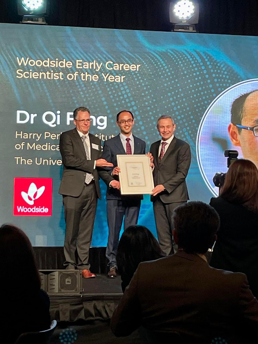 UWAresearch's tweet photo. Congratulations to Dr Qi Fang @UWAresearch @PerkinsComms awarded the 2022 @WoodsideEnergy Early Career Scientist of the Year.
#wascienceawards https://t.co/MY4NcGJcx2