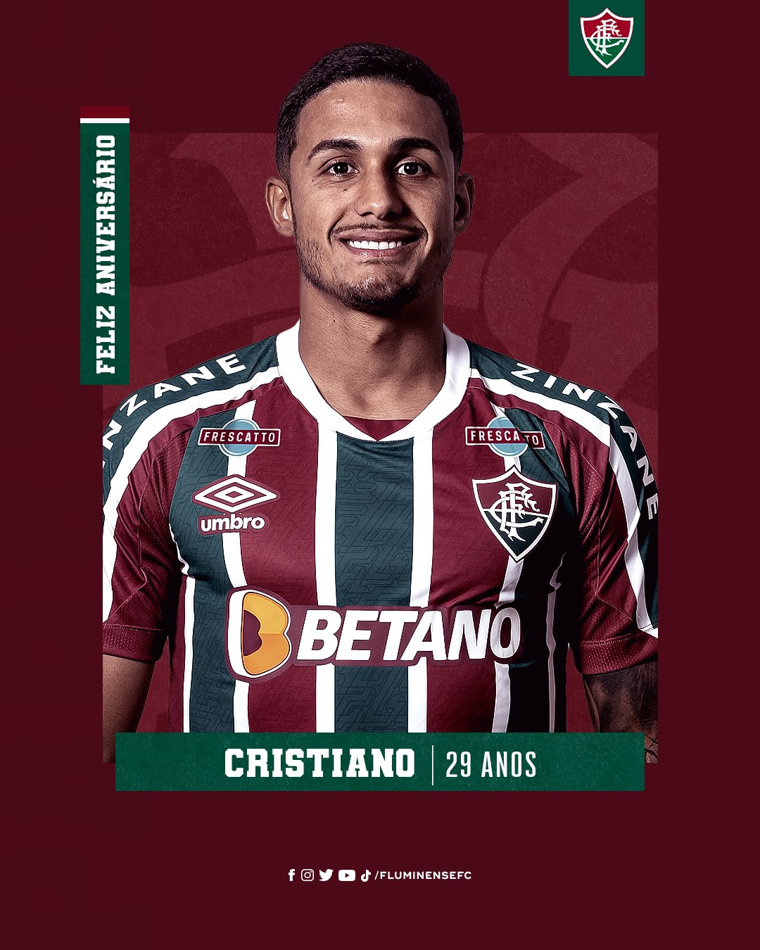 Perto do Fluminense, Cristiano, do Sheriff, fala ao L! sobre