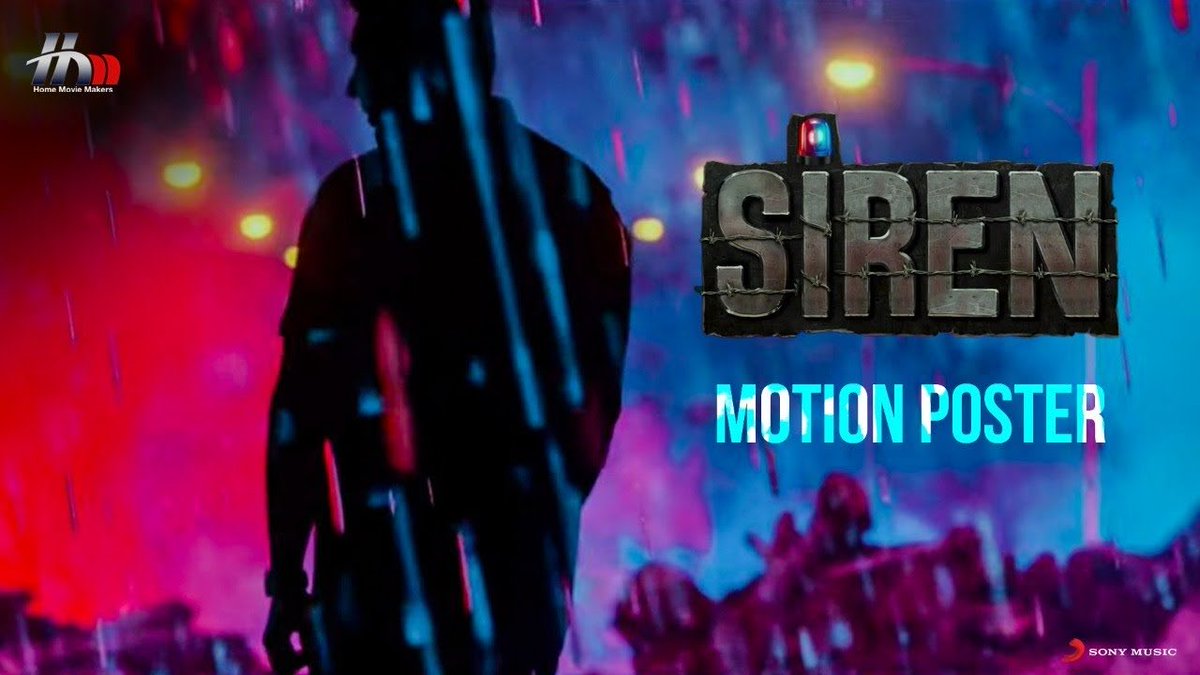 CineTimee's tweet photo. #Siren ! Official Motion Poster Out Now !
➡️ https://t.co/pgyXabsRWQ
@actor_jayamravi ! #JRNext ! @sujataa_HMM !
#CineTimee ! https://t.co/S42v3n9UPZ