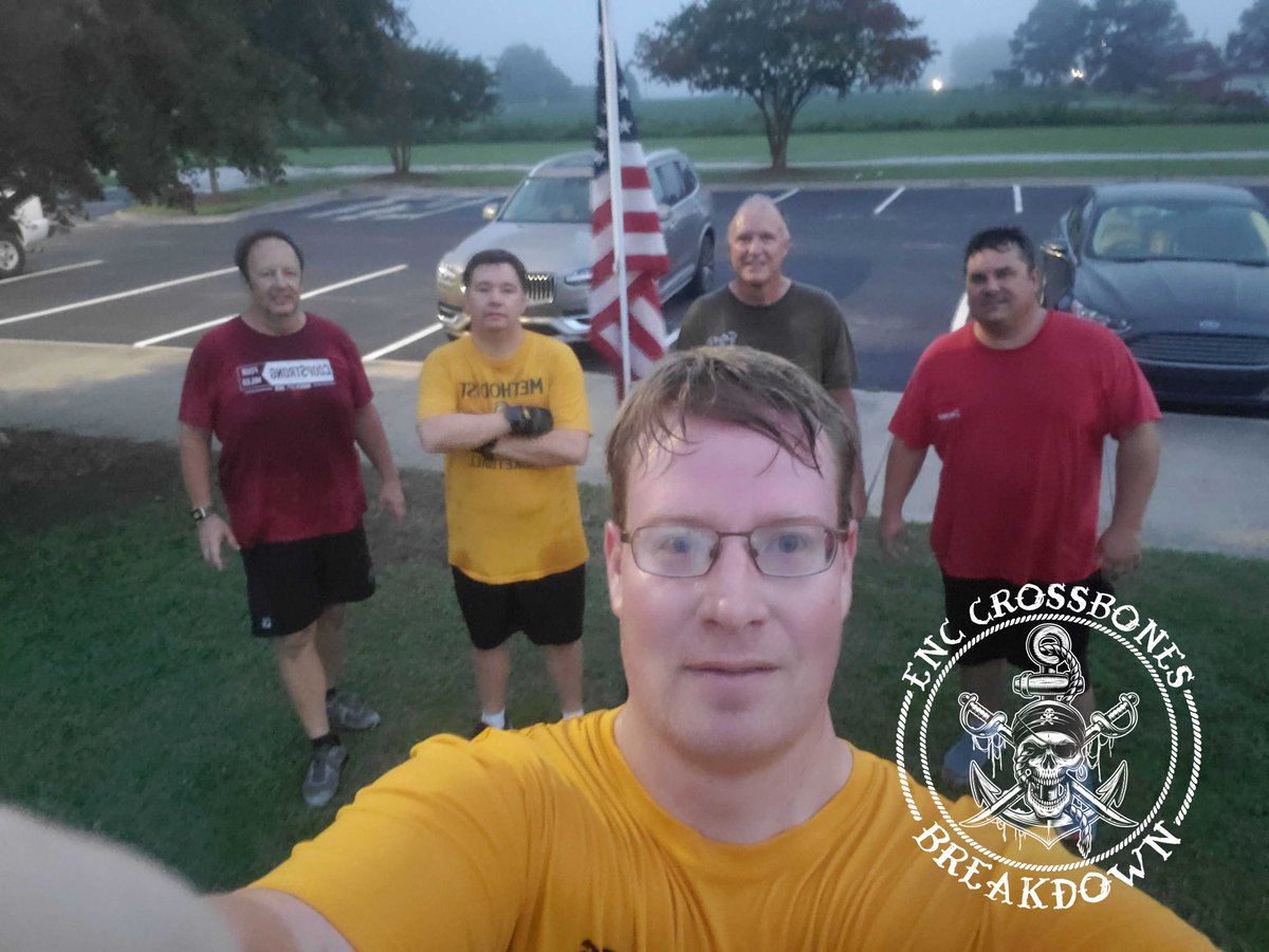 F3ENC's tweet photo. 51 PAX got schooled:

5 @ #breakdown
32 @ #mash
2 @ #thecollardpatch 
8 @ #aboynamedsue
1 @ #bikerbuddies 
3 @ @f3farmville

#f3enc 
#f3nation 
#f3counts https://t.co/1NGDC59roG