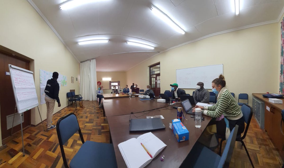 The 2nd workshop on models to develop a water management strategy, a WRC project led by Dr.David Gwapedza is currently running at IWR. In attendance are researchers from IWR, INRAE-France, FRC, WWF, stakeholders from Koue Bokkeveld-Western Cape, and some IWR students.