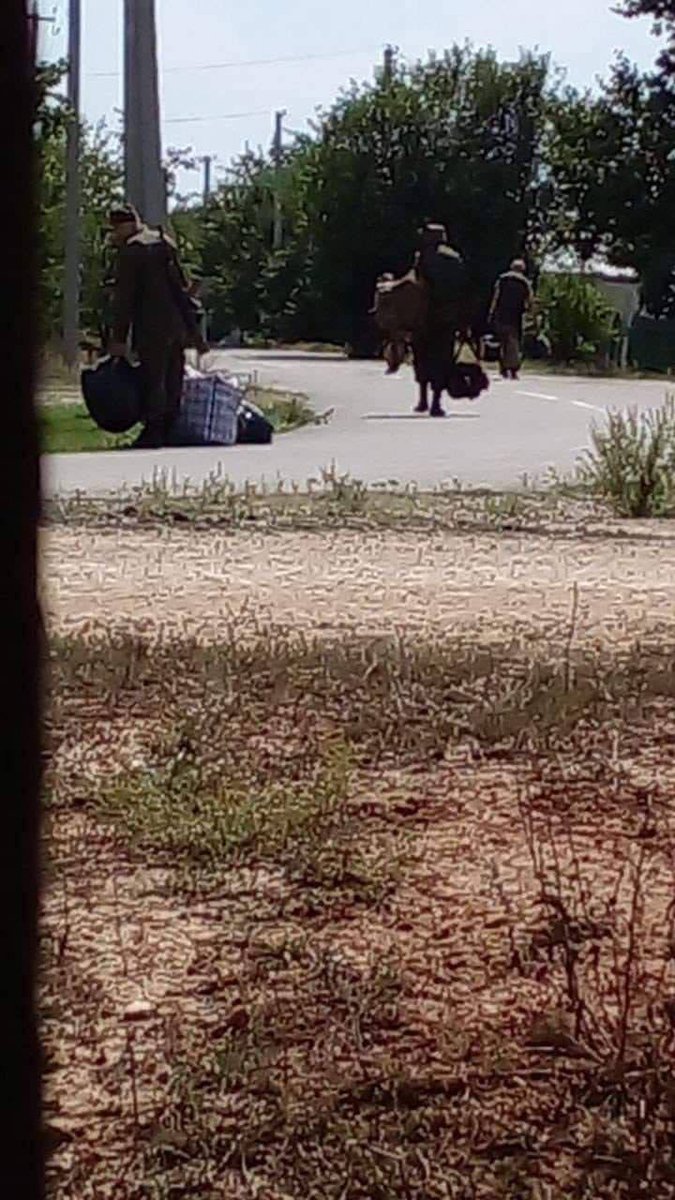 WarMonitor s Tweet Packing Their Belongings And Equipment 