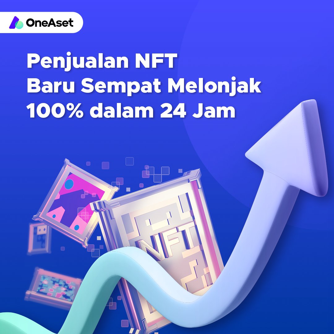 KomunitasCyra's tweet photo. Setelah mengalami penurunan di kuartal pertama, berbagai #NFT yang baru dirilis sempat mengalami kenaikan penjualan 100% dalam sehari.

Bagaimana bisa? Simak utas berikut OneBestie! https://t.co/E8KHlVlfbv https://t.co/wMi6v3000w