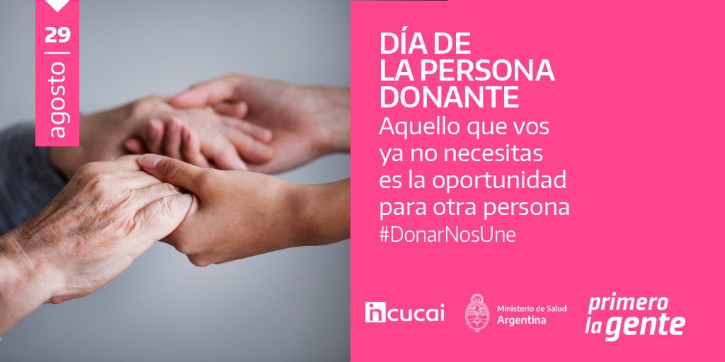 Siempre hay motivos para decir sí a la donación 🤍 #DonarNosUne