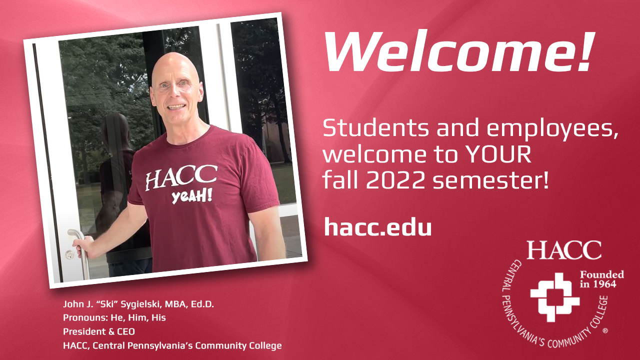 HACC on Twitter "Happy first day of fall 2022 classes, HACChawks! We
