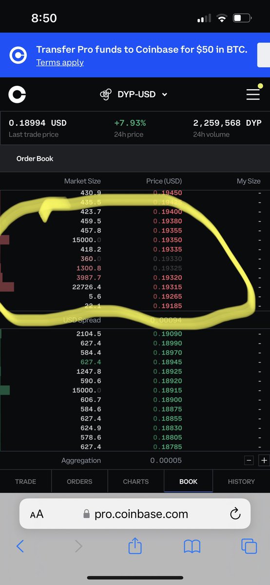 KaranPatel2607's tweet photo. @CoinbaseAssets @coinbase : why always keeping price down with bot orders?? Or are you diluting your free coins which you got for listing as bribe?? https://t.co/gv2O7Ejc9B