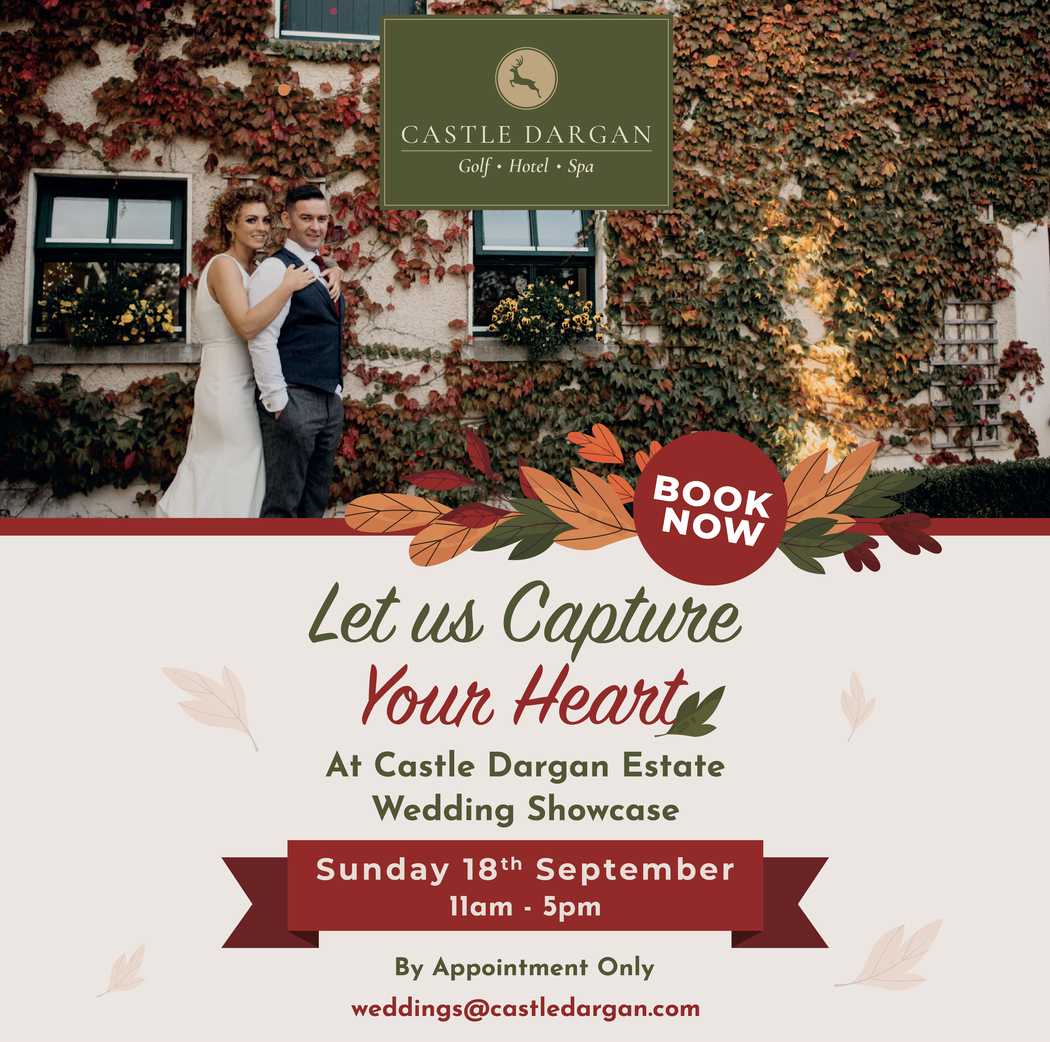 CastleDargan's tweet photo. Join us for our Autumn Wedding Showcase ⭐
Sunday 18th September
11am-5pm
Appointment only
https://t.co/uY6s0B4RX9

Book Now!😍

✉️weddings@castledargan.com
📞071 9118080
https://t.co/KclMTuKzy0

#wedding #weddingshowcase #castledarganhotel #enquiretoday #sligo https://t.co/6hFKGZKdYt