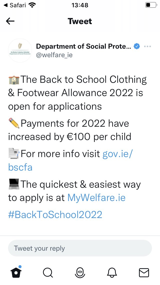 StephenOLough14's tweet photo. Why is there such a huge backlog in the Back to School Grant which will see a lot people struggle if they didn’t yet receive the grant and school starts tomorrow ? The most vulnerable are always left till last in this country 
#BackToSchool #CostOfLivingCrisis https://t.co/geqxJ9q4dO