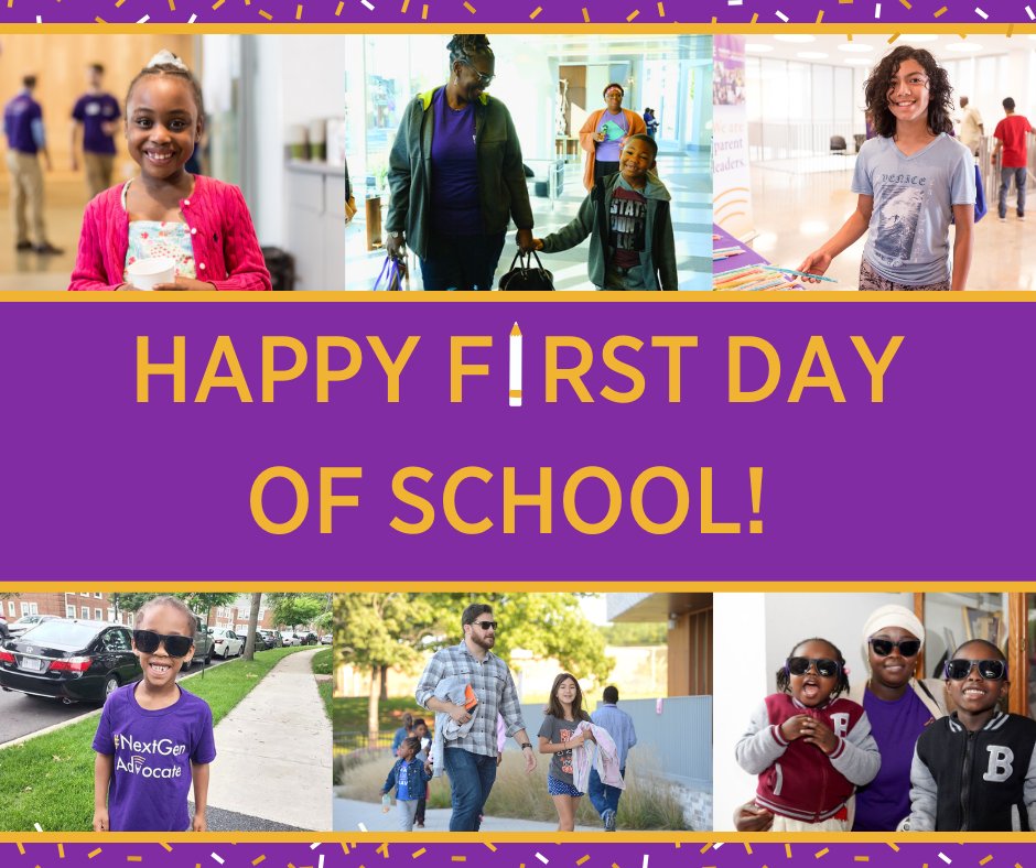 dcpave's tweet photo. Happy #FirstDayofSchool! Today marks a BIG day for our students, teachers, school leaders and staff at DCPS and public charter schools across DC! Welcome back to you and your families - We hope you have a great year! 💜 https://t.co/BPDZpU6g5q