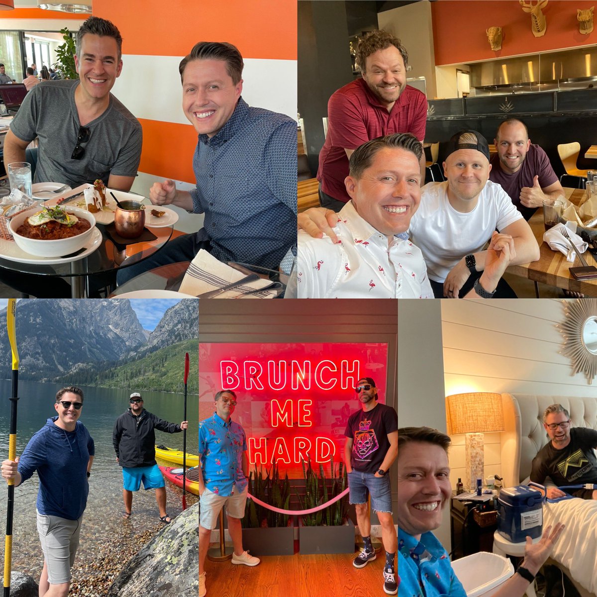 Last week I had quality time with all these humans who have impacted my life professionally and personally. 

Jim Rohn said “You're The Average Of The Five People You Spend The Most Time With”.  

I average spending time with people who level me up. 

#people #quality