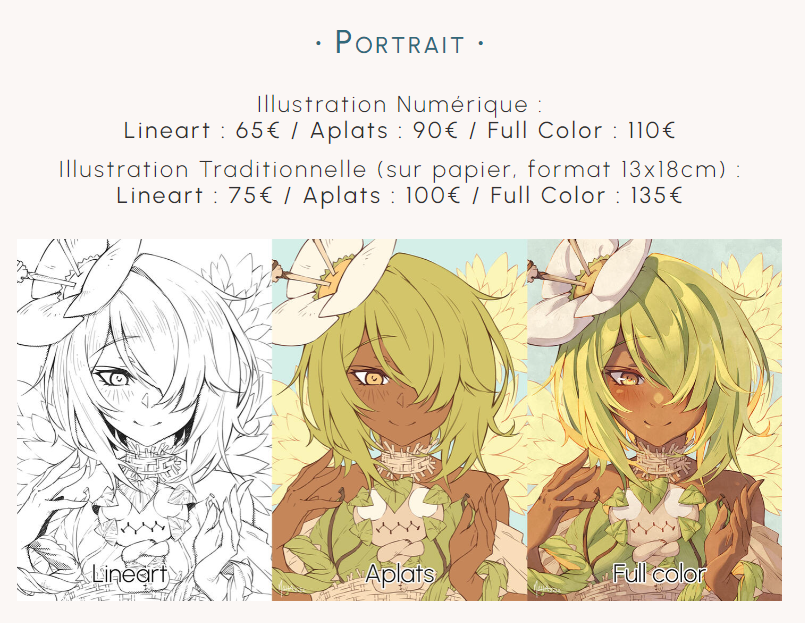 naha_woe's tweet photo. Et c'est parti, les commis reprennent ! Vous pouvez retrouver toutes les infos ici : https://t.co/82G637pNEm

Des slots pour les fullbody seront ouverts ponctuellement, stay tuned !

Le shop est également ouvert !
https://t.co/jzWAi4SemZ

N'hésitez pas à RT💜 Merci ! https://t.co/KtJiqyGN7z