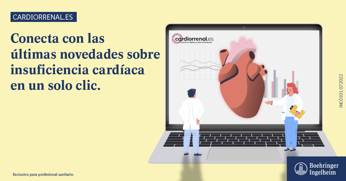 BoehringerES's tweet photo. Contenido exclusivo para profesionales sanitarios: Sé el primero en descubrir lo último en #insuficienciacardiaca: novedades, contenidos relevantes y mucho más… La evidencia científica en #IC avanza.

¡No te quedes atrás! 👉 https://t.co/X6cSmpVl93 https://t.co/2dqLSNp2aB
