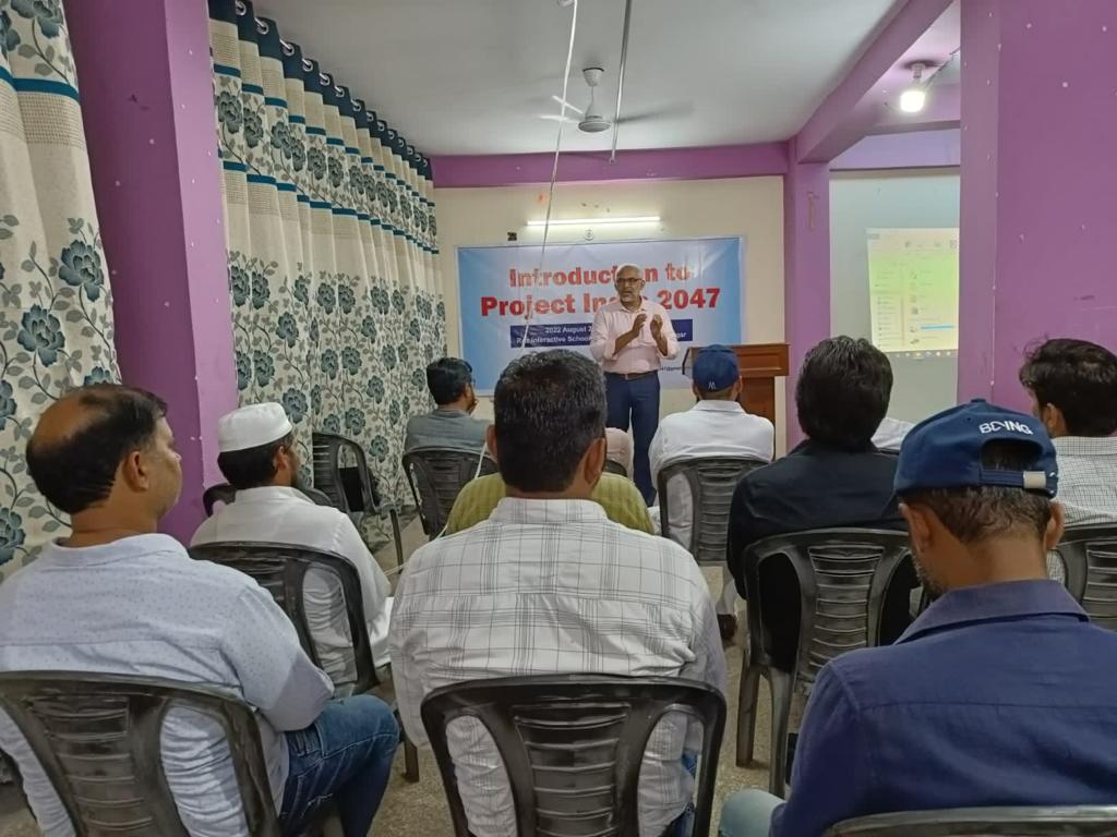 eiffoundation's tweet photo. 𝐈𝐧𝐭𝐫𝐨𝐝𝐮𝐜𝐭𝐢𝐨𝐧 𝐨𝐟 𝐏𝐫𝐨𝐣𝐞𝐜𝐭 𝐈𝐧𝐝𝐢𝐚 𝟐𝟎𝟒𝟕
Empower India Foundation CEO, Mohamed Shaffeeq &amp; Relations Head, Faiz Mohammed introducing Empower India Foundation,  Project India 2047 &amp; project document India 2047: Empowering the People in Delhi https://t.co/woJ42j66iW