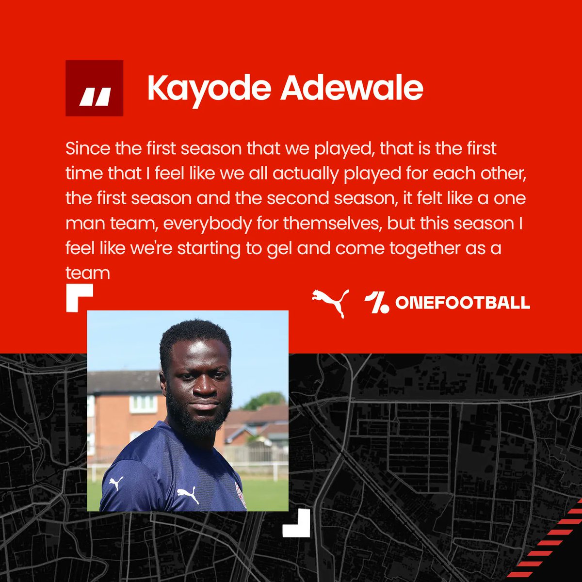 SPaddockFC's tweet photo. After his 𝗠𝗮𝗻 𝗢𝗳 𝗧𝗵𝗲 𝗠𝗮𝘁𝗰𝗵 🏆 performance 𝗞𝗮𝘆𝗼𝗱𝗲 told us his thoughts on the current team
Do you agree?
#UpThePaddock https://t.co/M3I3UH5MTM