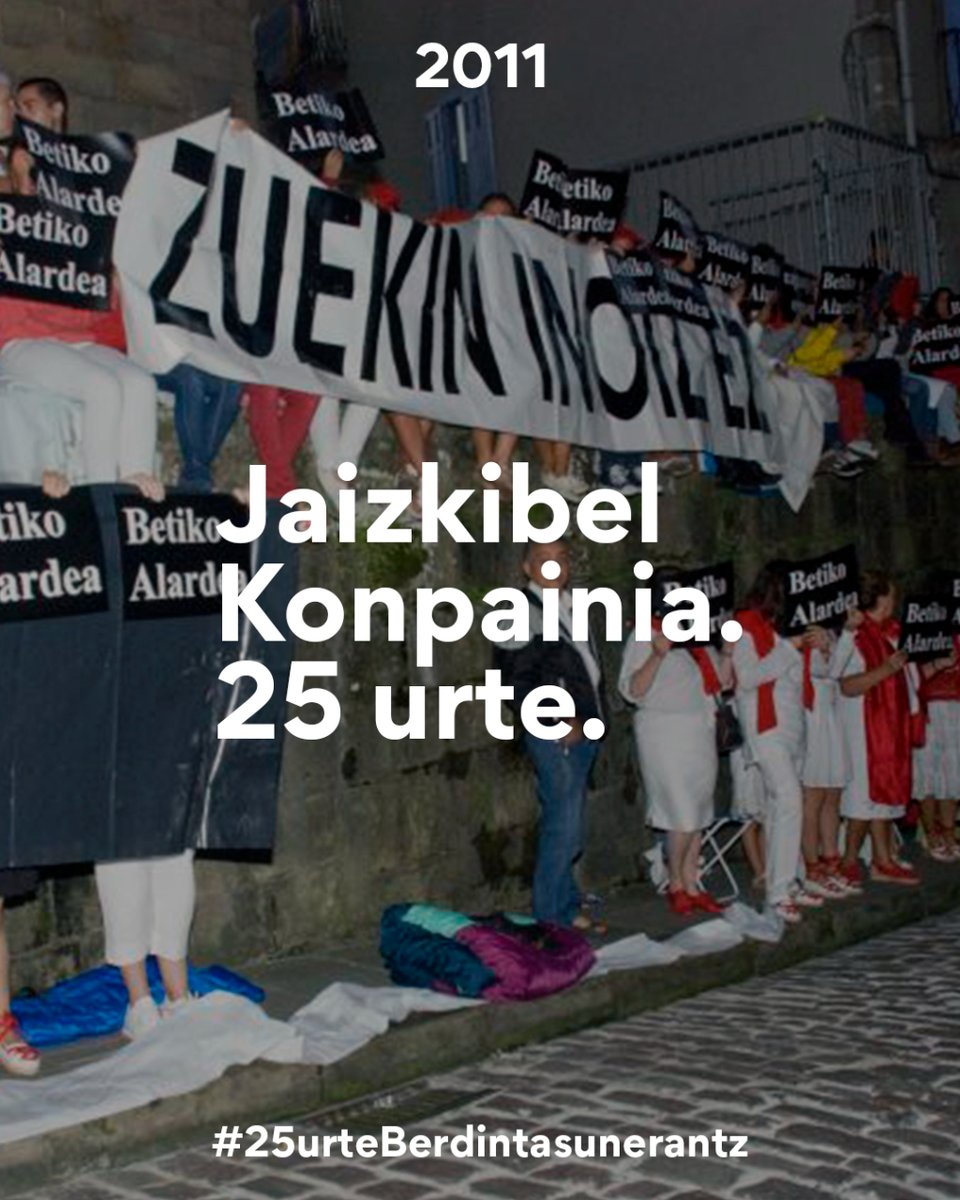 Jaizkibel1997's tweet photo. 2011 | Jarraitu gurekin konpainiaren historiako gertaera garrantzitsuenak urtez urte ✨

📷 Gotzone Elu-ren argazkiak.

#25urteberdintasunerantz #nierejaizkibelekin https://t.co/IKCZ7VUCnD