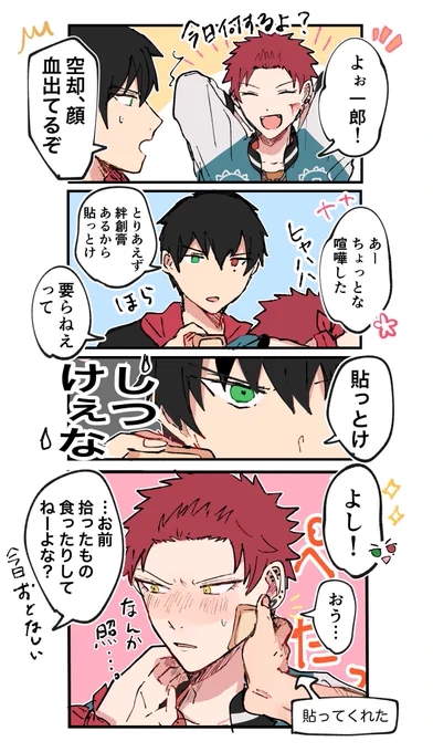 ノバスと絆創膏 