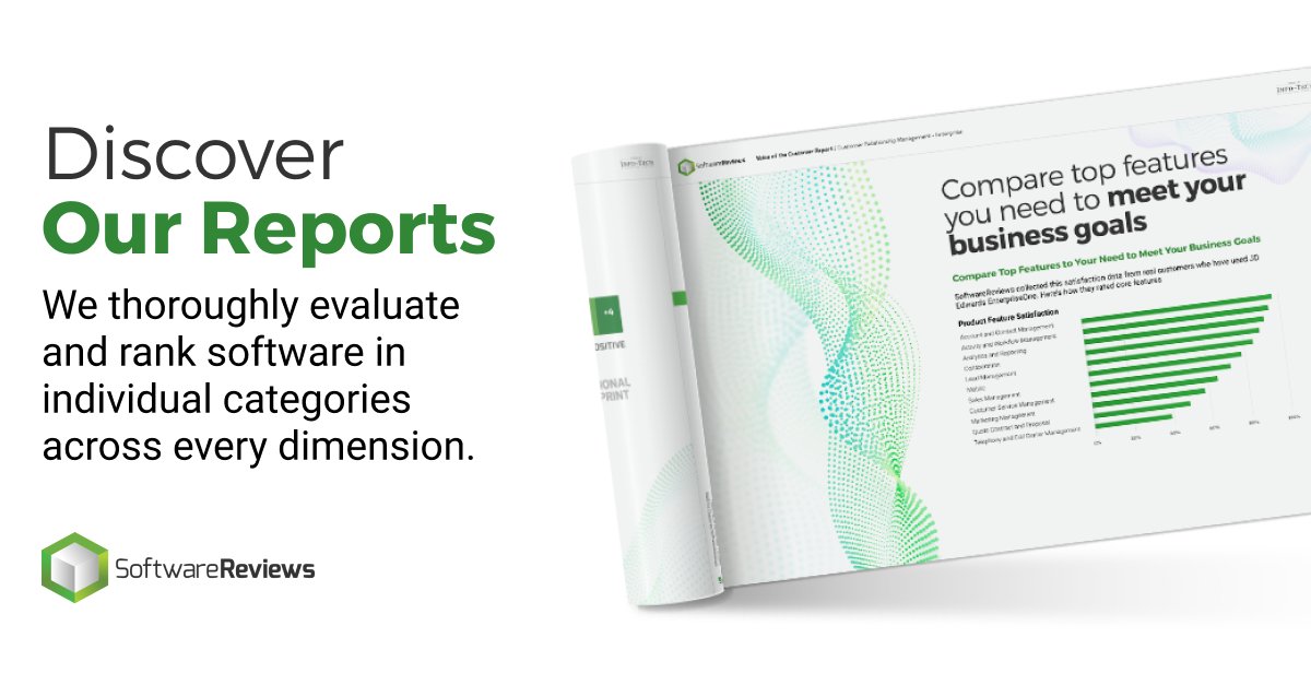 SW_Reviews's tweet image. Our in-depth #reports collect and analyze the most meticulous data on business software.

Explore hundreds of data points, using objective, unbiased customer feedback, in an easy-to-consume and understand market report.

Learn more now: bit.ly/3yulKdP

#DataQuadrant