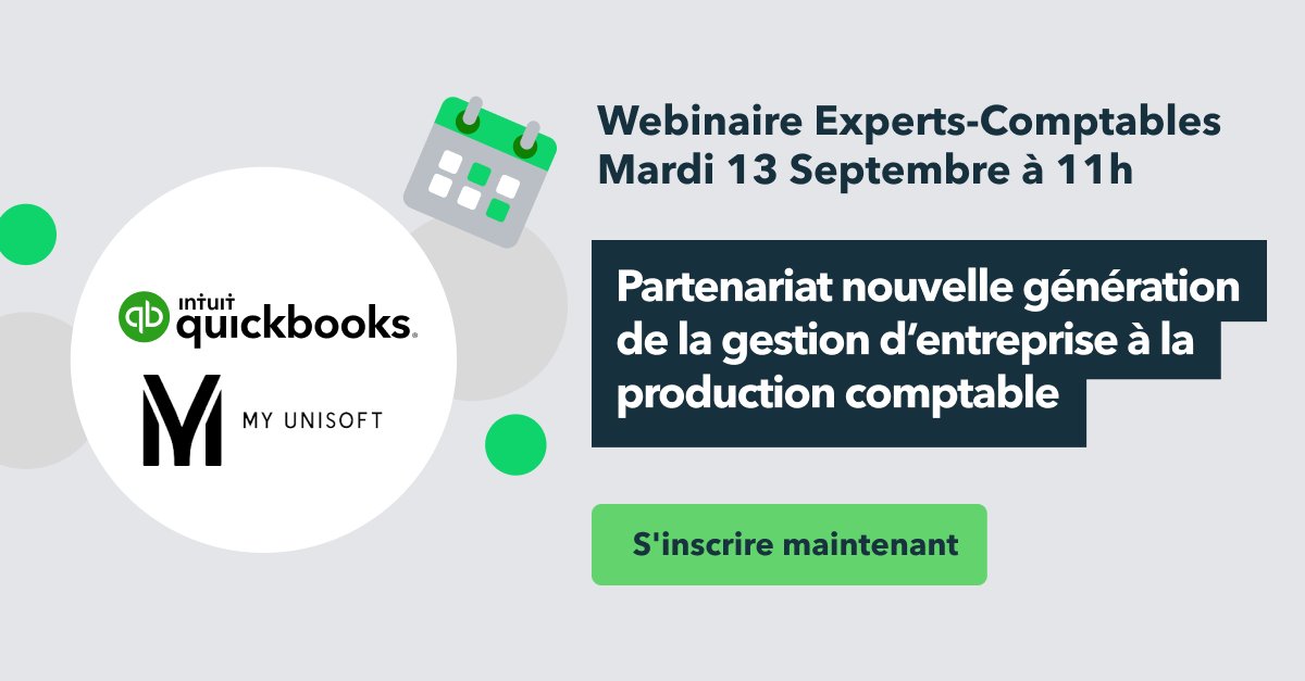 QuickBooksEC's tweet image. MyUnisoft est votre logiciel de production ? 🙋

Vous allez adorer notre nouvelle intégration !

Venez découvrir notre solution complète, ses bénéfices et la démo live lors de notre prochain wébinaire :

👉 Inscriptions : bit.ly/3ReJyKk