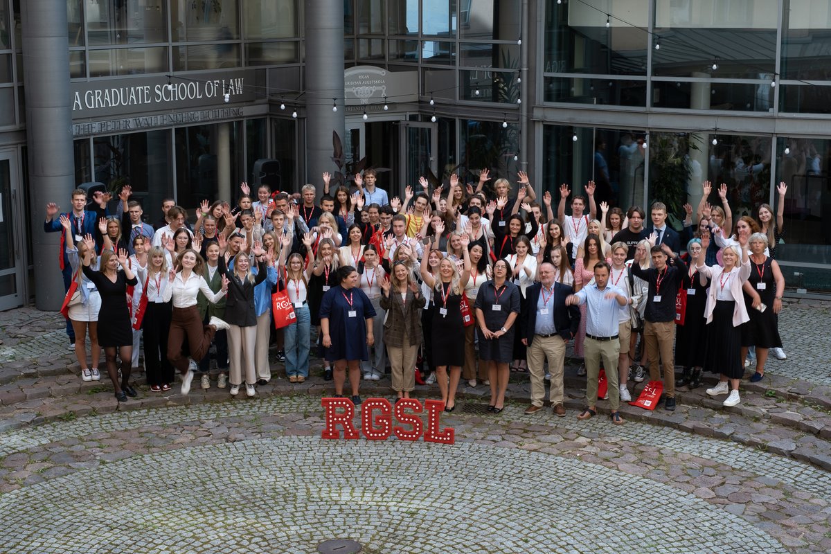 RGSL_LV's tweet photo. We were really happy to welcome our new students today, 29 August on the school campus, and wish all of our students a successful study year ahead! Welcome, Class of 2025! #startoftheacademicyear #rgsl #welcomeclassof2025 #law https://t.co/6CHN4o9rf8