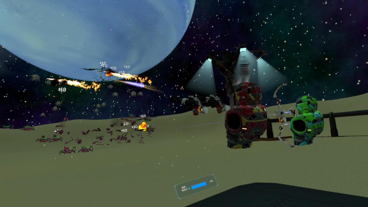 The NASA #Artemis1 rocket couldn't make it to space today, but Bugs From Space is still playing at VR Arcades around the world. Just saying... #VR #VRArcade #indiedev