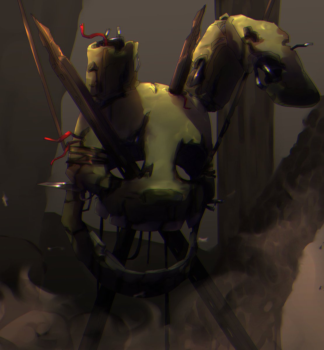 trying something a lil different with this guys head
#fnaf #fnaffanart #springtrap