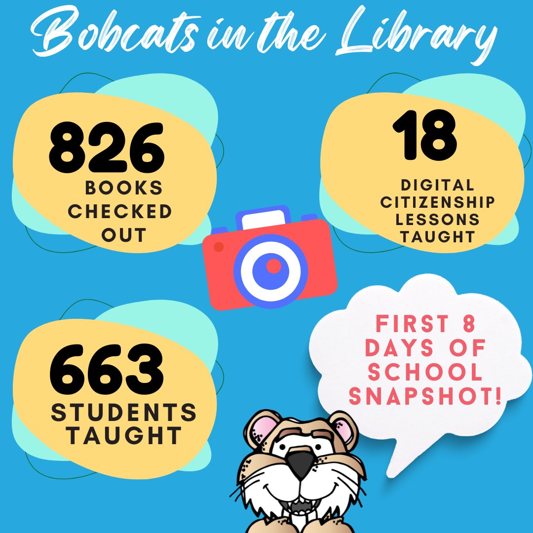Bagdad Library (@bagdadlibrary) on Twitter photo We had a great first week in the library at <a href="/BagdadElem/">Bagdad Elementary</a> here’s to a fantastic school year! <a href="/principal_dlgc/">Principal de la Garza-Conness</a> <a href="/LeanderISD_Lib/">LeanderISD Libraries</a> #studentsneedlibraries #leanderisdlib #1LISD We had a great first week in the library at <a href="/BagdadElem/">Bagdad Elementary</a> here’s to a fantastic school year! <a href="/principal_dlgc/">Principal de la Garza-Conness</a> <a href="/LeanderISD_Lib/">LeanderISD Libraries</a> #studentsneedlibraries #leanderisdlib #1LISD