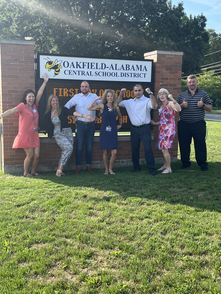 OA New Teacher Orientation! Day #1 WELCOME! <a href="/OAhornets/">Oakfield-Alabama MHS</a> <a href="/OaElem/">OAElem</a>