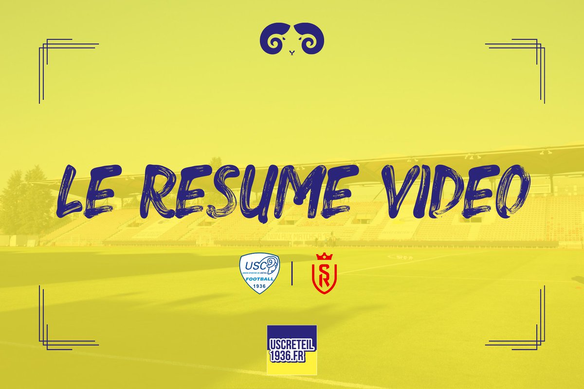 uscreteil1936's tweet photo. 🎥 𝗥𝗘𝗦𝗨𝗠𝗘 𝗗𝗨 𝗠𝗔𝗧𝗖𝗛 | Voyez ou revoyez les moments forts du match nul des Cristoliens contre la réserve du Stade de Reims.
🔗 https://t.co/L68Gube6vG
#N2 | #USCLSDR | #Resume1936 https://t.co/NA4AX4S0zZ