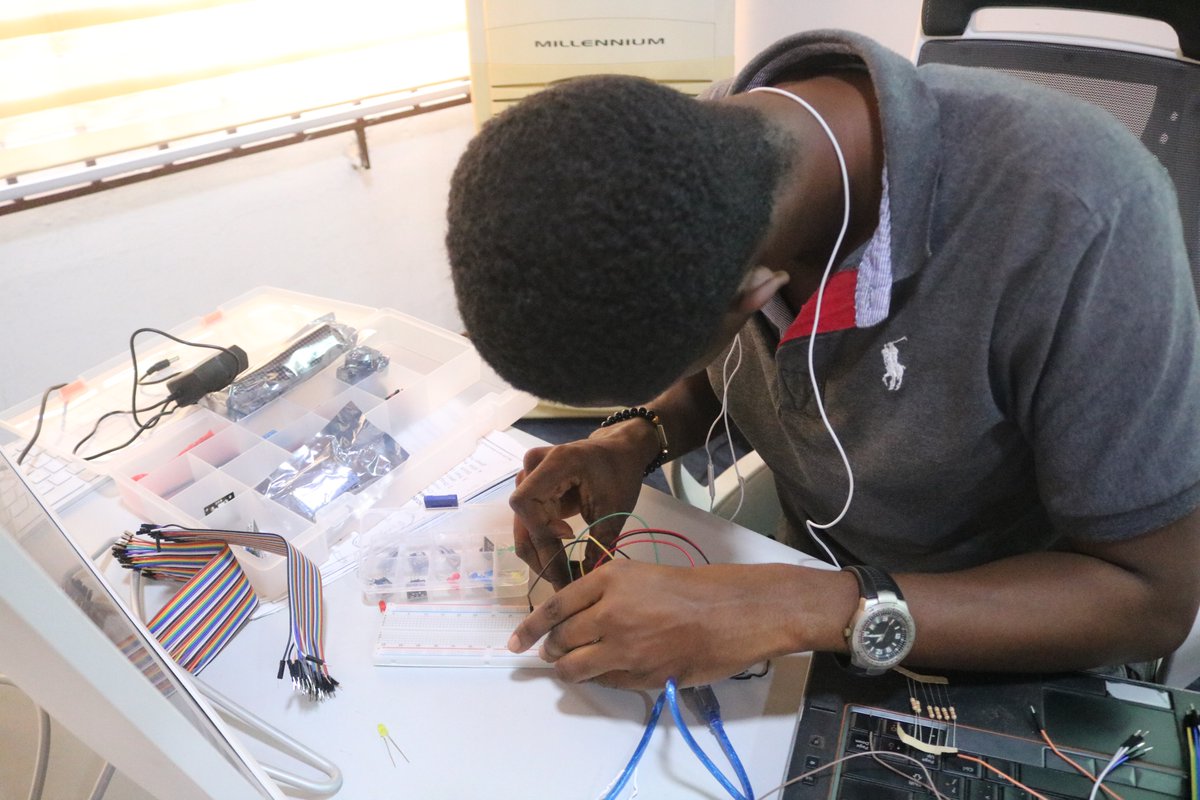 The 2022 summer holidays is packed with Robotics and Coding activities from all our partner centers. We teach electronics, robotics and coding from @MobileWebGhana Jamasi ATC Center, Tarkwa ATC Center, Swedru Library, Asuom ATC center and Ashongman Estates