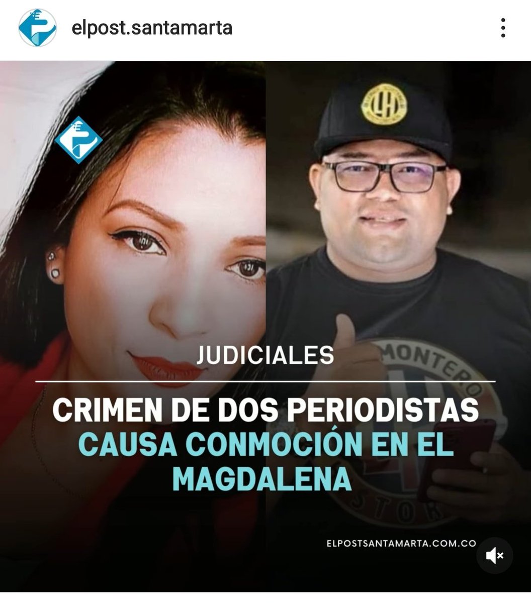 hjcoronel's tweet photo. Indignación el asesinato de los dos colegas en Fundación. La inseguridad y desprotección en Magdalena y Santa Marta es atroz. Colegas y medios debemos manifestarnos y denunciar públicamente a nivel internacional estos hechos. No es un homicidio cualquiera. Y nuestras autoridades? https://t.co/S55uIo2Dmz