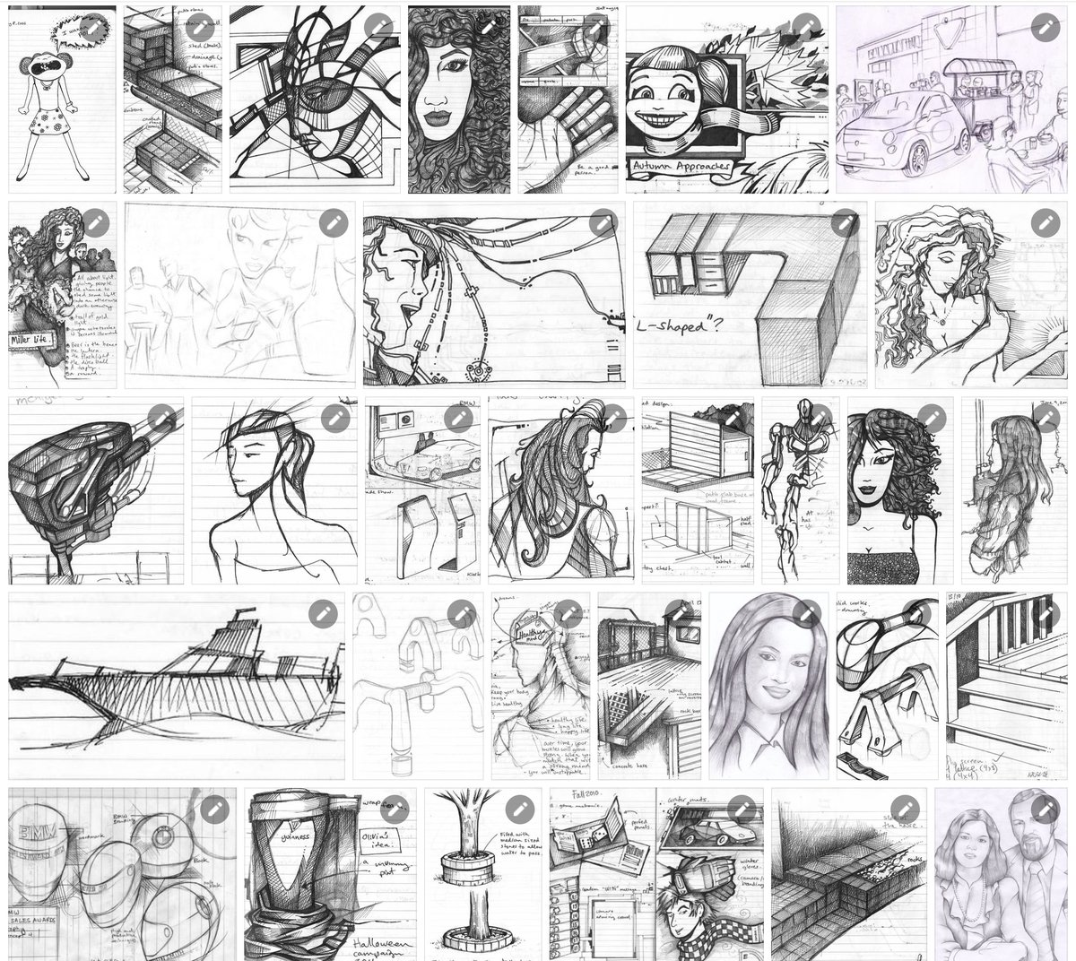 vectorvault's tweet image. My @moleskine sketch books are the real #blockchain in my artistic life. Each dated with context. Irreplaceable and designed for an audience of three. My wife. My Daughter and my son. #proofofexistence