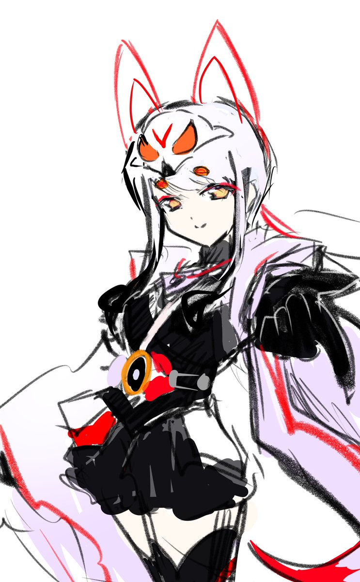 「ギーツ擬人化案2-①ギミックとか捨てて、何も考えず第一印象だけ描くのをやってみた」|玖〆カズーのイラスト