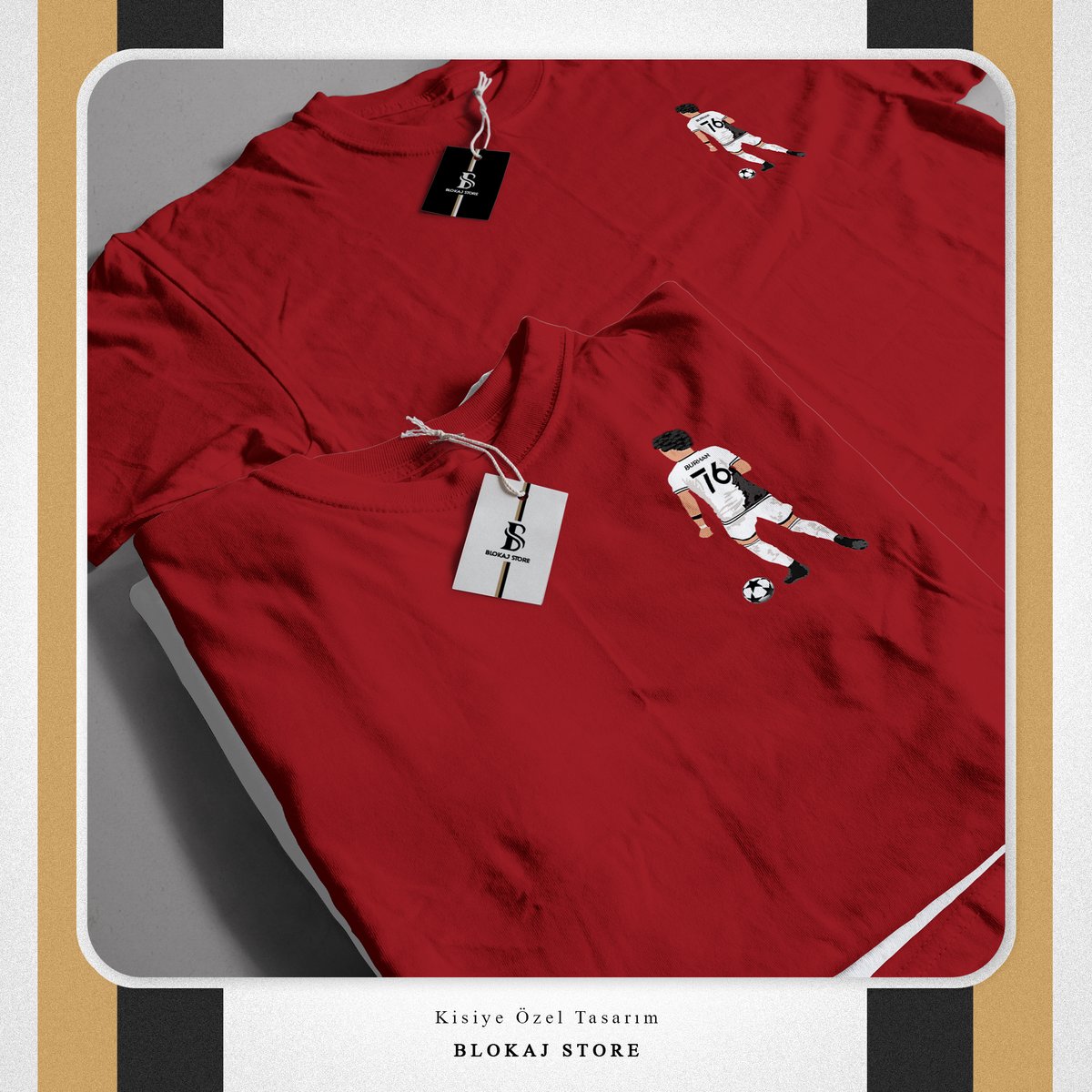 BlokajStore's tweet photo. Futbolcu Burhan Bey için yaptığımız kişiye özel tasarım eğer siz de kişiye özel tasarım yaptırmak isterseniz bizimle dm yoluyla iletişime geçebilirsiniz ✨ https://t.co/j9T1BYgtuM
