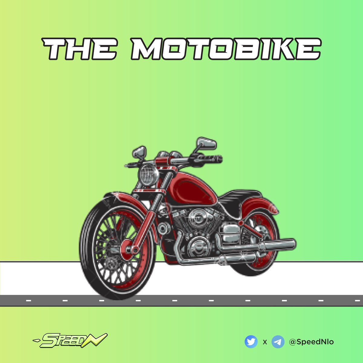 SpeedNIo's tweet photo. 💥The Motobike
Vehicles are used a lot in daily activities. Usually, what do you use the motobike for ?
👍Join SpeedN to own your own Motobike!
#NFT #Move_to_earn #SpeedN https://t.co/fWBYroffx3