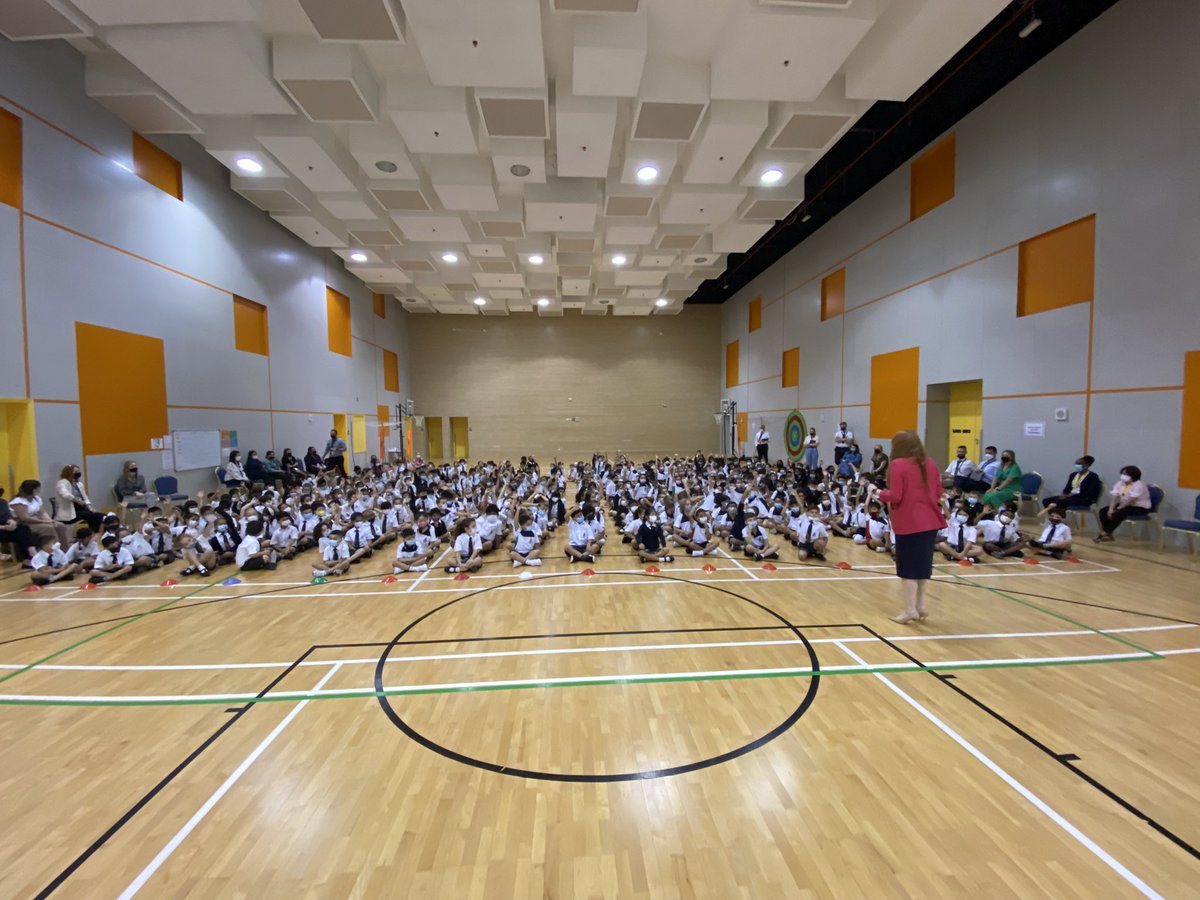 ASmithRAD's tweet photo. It was lovely to be back in school with face time face assemblies again! @CHallRAD and I can’t believe how much our Junior students have grown over the summer. I feel like it’s going to be another amazing year 🏅 https://t.co/ipBLHs2p1P