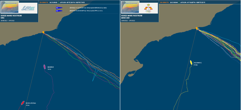 Logg4Sport's tweet photo. Las 500 millas de la Mare Nostrum del @nauticgarraf se ha convertido en un interesante desafío entre los dos lideres destacados Mundus (ORC) y Nicomatic (Mini 650). Un mini 650 contra un Imoca !!!!
https://t.co/BZ94azX9UW https://t.co/nLqjboReE4 https://t.co/dvkUY6wGu9